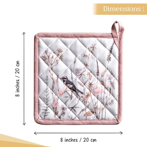 Pot Holders 100% Cotton Potholders (2 Count)