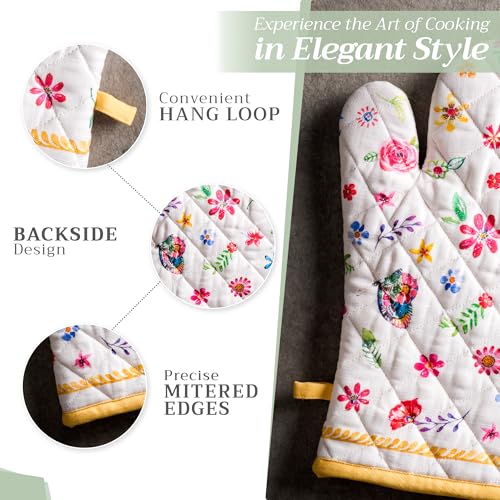 Maison d'Hermine Oven Gloves 100% Cotton Oven Mitt