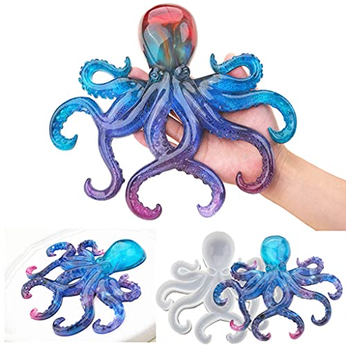 Octopus Resin Mold (2 Count)