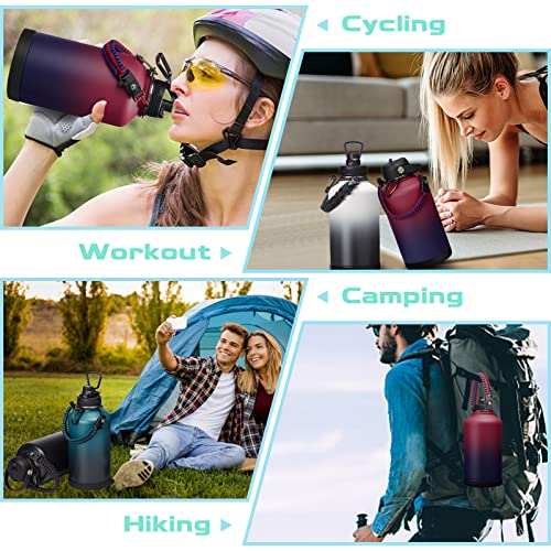 64OZ Vacuum Insulated Water Bottle (9 Count)