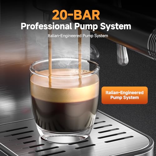 20 Bar Espresso Machine with LED Touch Screen