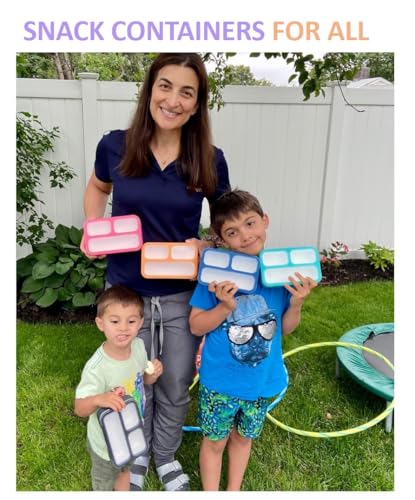 Small Snack Box Containers for Kids (3 Count)