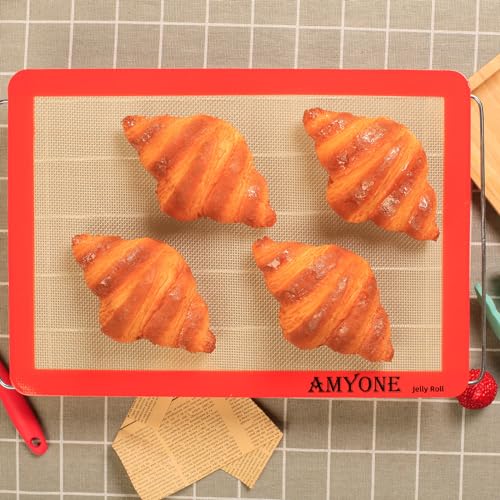 Silicone Baking Mats for 10x15" Jelly Roll Pan (2 Count)