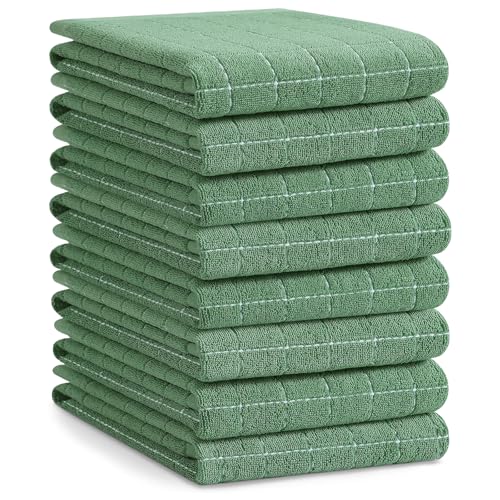 100% Cotton Terry Kitchen Towels (8 Count)