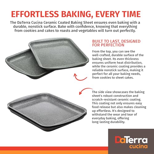Nonstick Ceramic Coated Baking Sheet Twin Pack (14 Count)