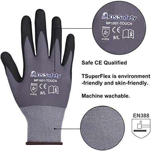 NP1001 Nitrile Work Gloves (12 Count)