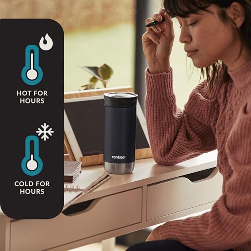 Huron Vacuum Insulated Stainless Steel Travel Mug