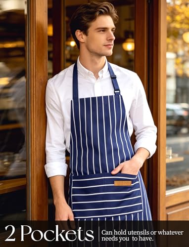 2 Pack Kitchen Cooking Aprons (2 Count)