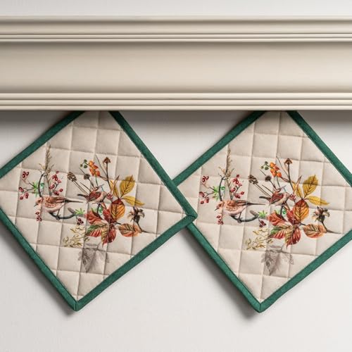 Pot Holders 100% Cotton Potholders (2 Count)