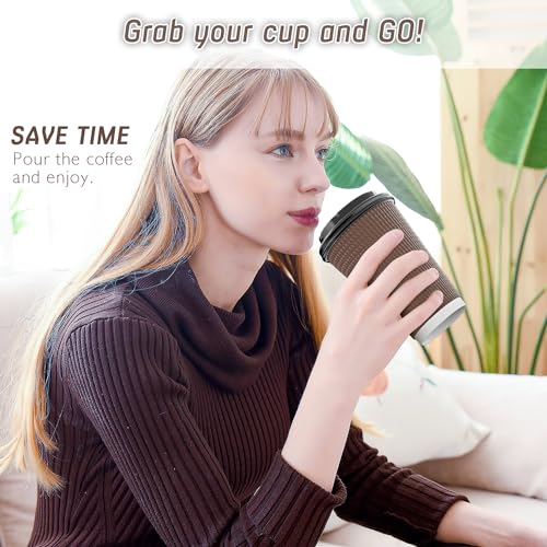 Disposable Coffee Cups with Lids