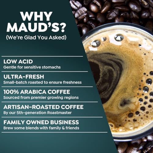 Maud’s Decaf Kona Coffee Pods (36 Count)