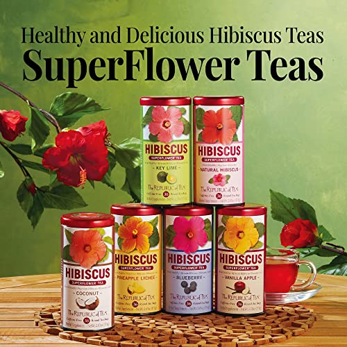 Natural Hibiscus Superflower Herbal Tea (36 Count)
