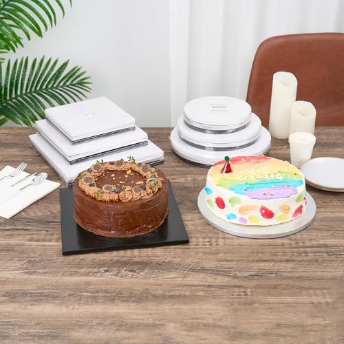 Round Black Cardboard Cake Drum Board