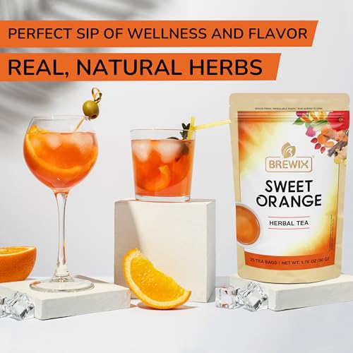 Sweet Orange Hibiscus Tea Bags (25 Count)