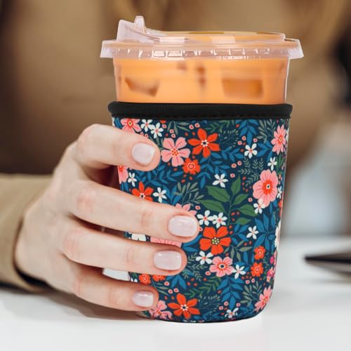 Reusable 3 Pack Iced Coffee Cup Sleeve (3 Count)