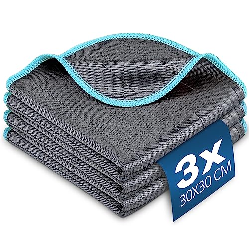 Glass Polishing Streak Free Miracle Cleaning Cloth (3 Count)
