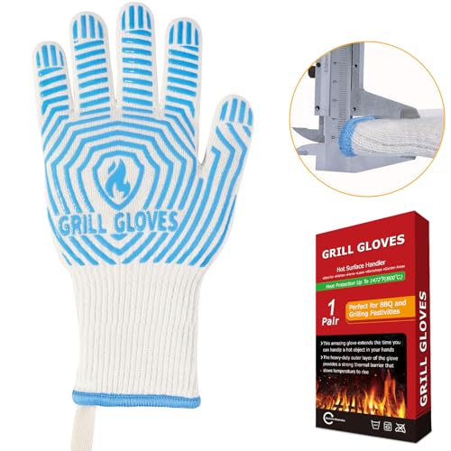 BBQ Gloves Oven Gloves 1472℉ Extreme Heat Resistant