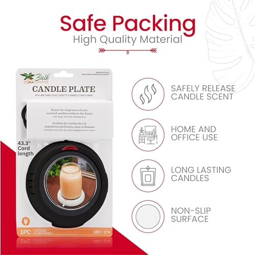 Candle Warmer Plate Safely Releases Scents Without a Flame