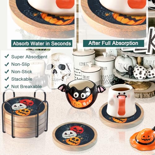Halloween Coasters Set of 6