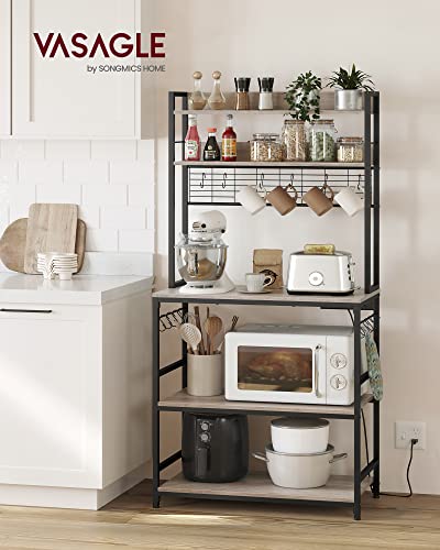 Bakers Rack with Power Outlet