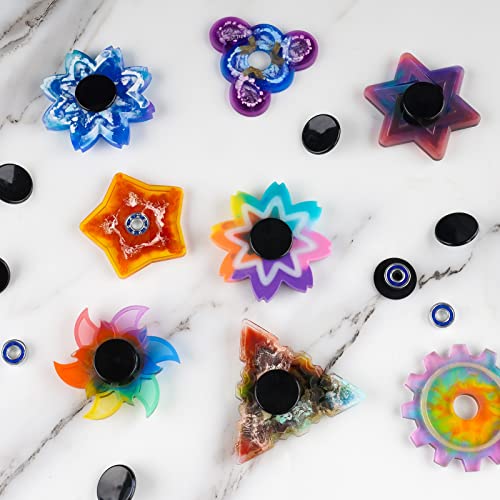 Fidget Spinner Bearings with Caps 16 Pack