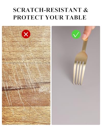 Light Gray Plastic Table Cover Protector