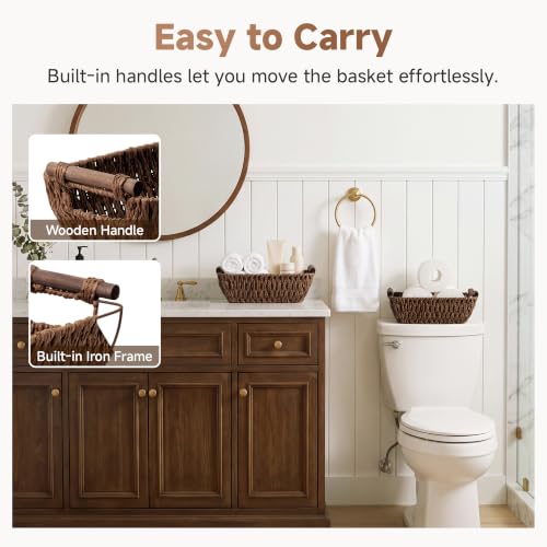 Small Baskets for Organizing (2 Count)
