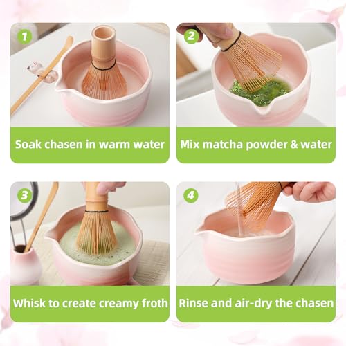 2 Pack Handcrafted Matcha Whisk (2 Count)