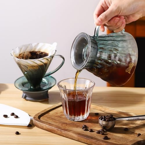 Pour Over Coffee Maker Set with Dripper Size 02