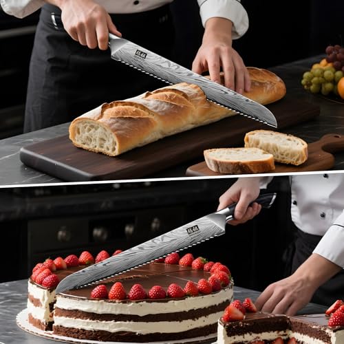 10 inch Bread Knife in Powder Steel
