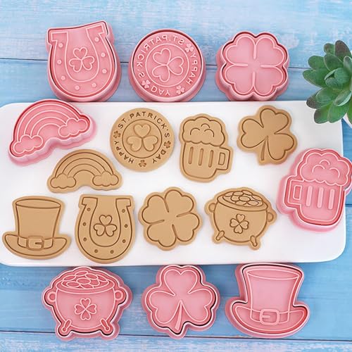 St. Patrick's Day Cookie Cutters (8 Count)