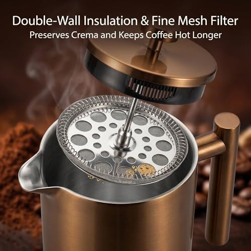 34oz French Press Coffee Maker