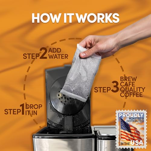 Ground Flavored Coffee In Filter Packs (80 Ounce)