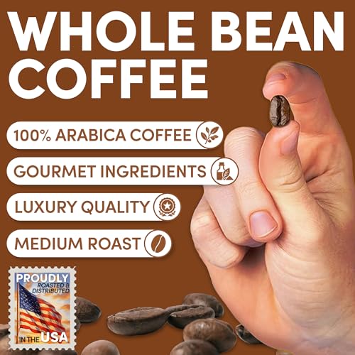 Sarasota Coffee Whole Bean Salted Caramel (80 Ounce)