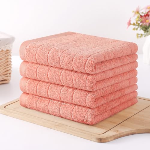 100% Cotton Terry Kitchen Towels (4 Count)