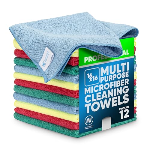 MW Pro Microfiber Cleaning Cloth (12 Count)