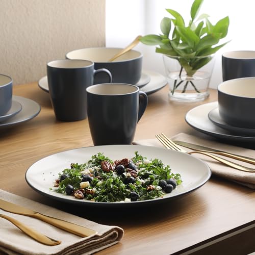 Oxford Blue Plates and Bowls Sets