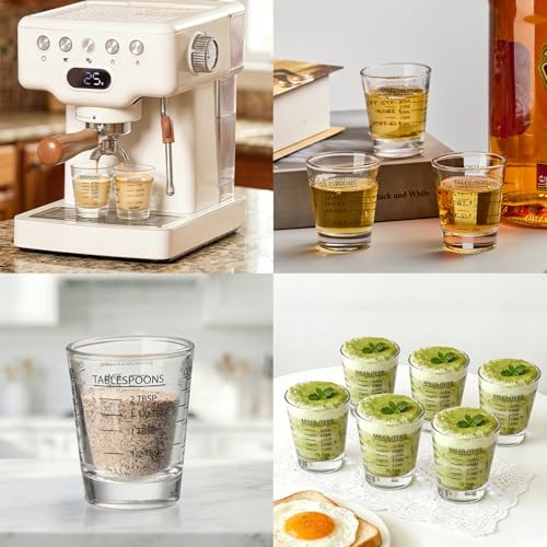 2 Pack Shot Glasses Measuring Cup (2 Count)