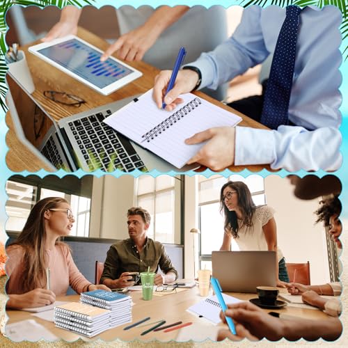 36 Pcs Employee Appreciation Gifts Bulk 24 oz Thank You Tumbler with Lid and Straw Mini Spiral Notebooks and Pens Appreciation Gifts for Team Employee Coworkers Teacher (36 Count)