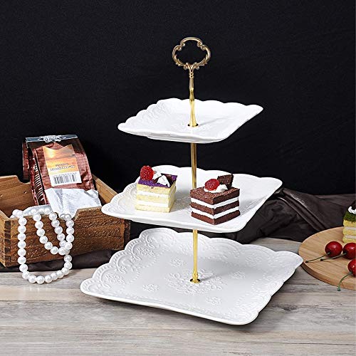 3 Tier Porcelain Cupcake Stand