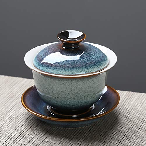 Tea Set Personality Tea Set Red Glaze Black Handle Oblique Teapot Oblique Teacup 10 Ceramic Tea Set Gift Box