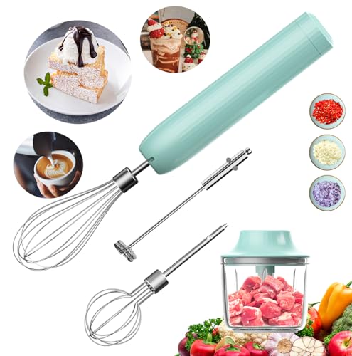 Hand Mixer with Whisk and Forther Wand