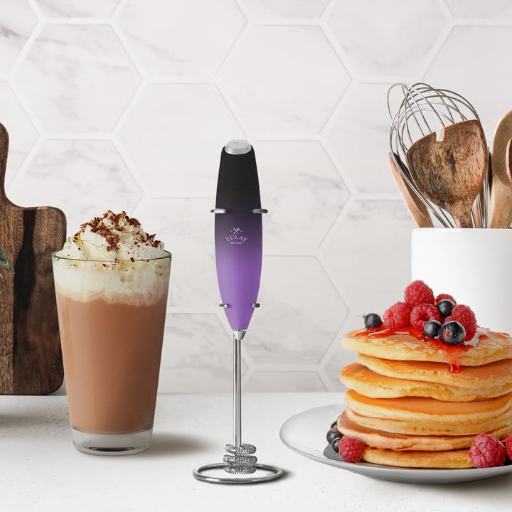 Zulay Powerful Milk Frother for Coffee with Upgraded Titanium Motor