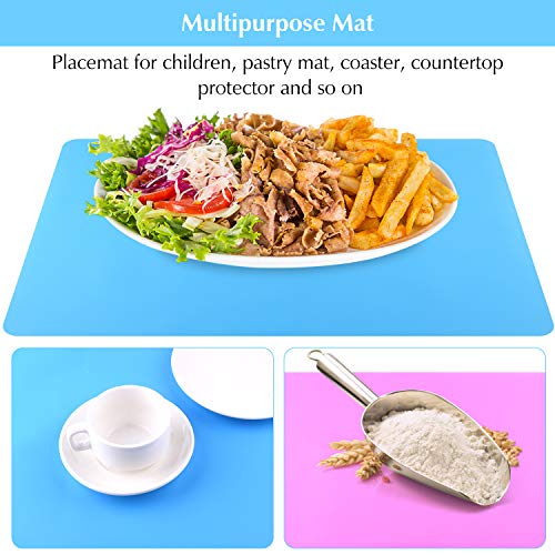3PCS A3 Extra Large Silicone Sheet for Crafts Jewelry Casting Molds