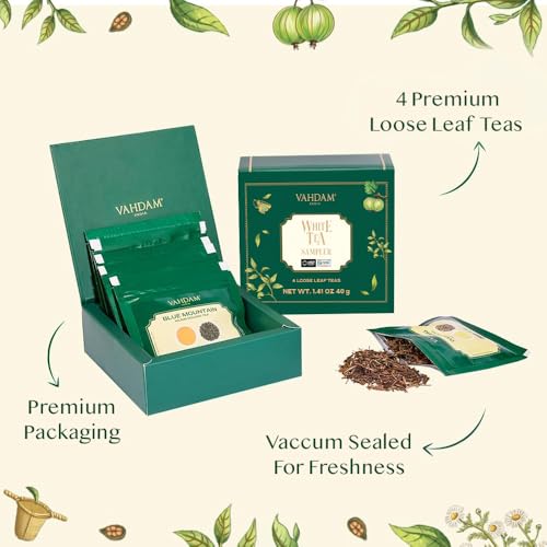 Assorted White Tea Sampler Gift Set