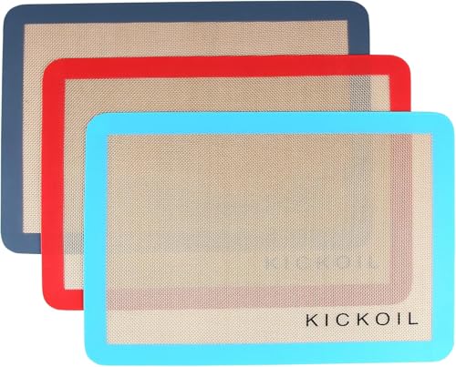 Silicone Baking Mats Set of 3
