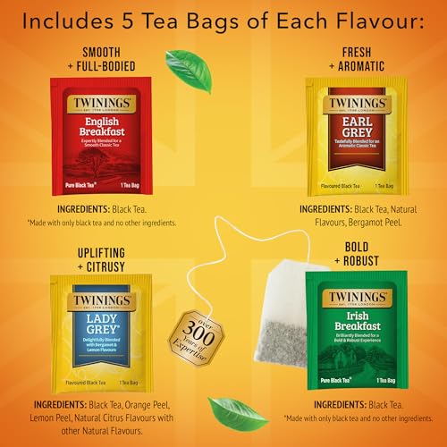 Black Tea Variety Sampler Pack (120 Count)