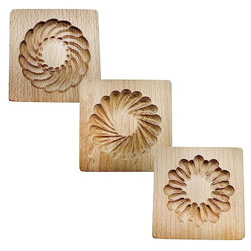Wooden Cookie Biscuit Mold