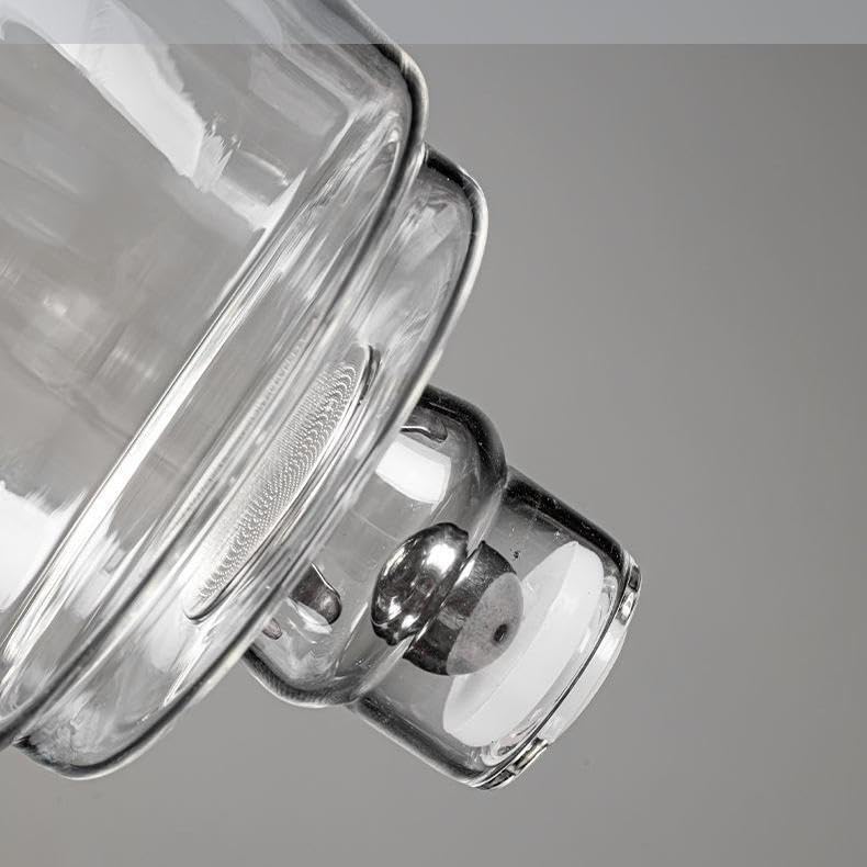 Glass Teapot Set with Infuser Semi Automatic Tea Set Magic Teapot