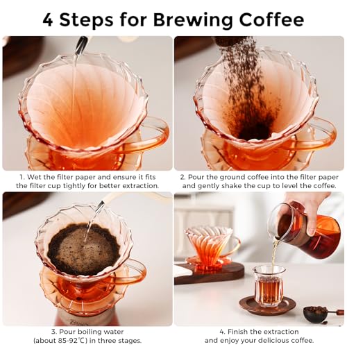 Pour Over Coffee Maker Set